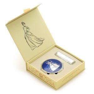 Besame Cinderella Disney Princess Refillable Compact and Lipstick